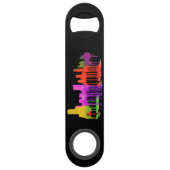 SKYLINE-PFÜTZEN AUSTINS TEXAS - SPEEDFLASCHENÖFFNER (Vorderseite)