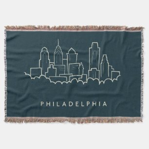 Skyline Philadelphias Pennsylvania Decke