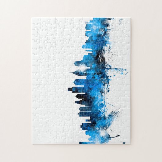 Skyline Philadelphias Pennsylvania Puzzle (Vertikal)