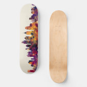 Skyline Philadelphias Pennsylvania Skateboard (Vorderseite)
