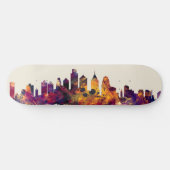 Skyline Philadelphias Pennsylvania Skateboard (Horizontal)