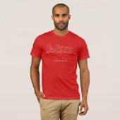 Skyline Phoenix Arizona T-Shirt (Vorne ganz)