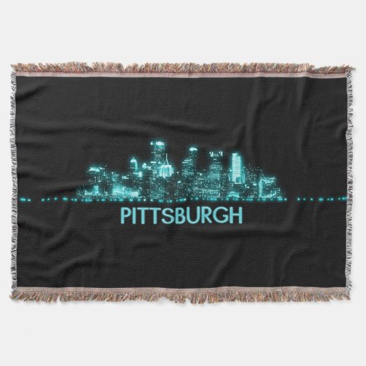 Skyline Pittsburgh Decke (Vorderseite)