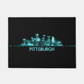 Skyline Pittsburgh Fußmatte (Vorderseite)