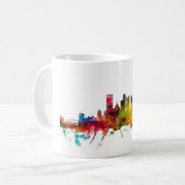 Skyline Pittsburghs Pennsylvania Kaffeetasse (Vorderseite Links)