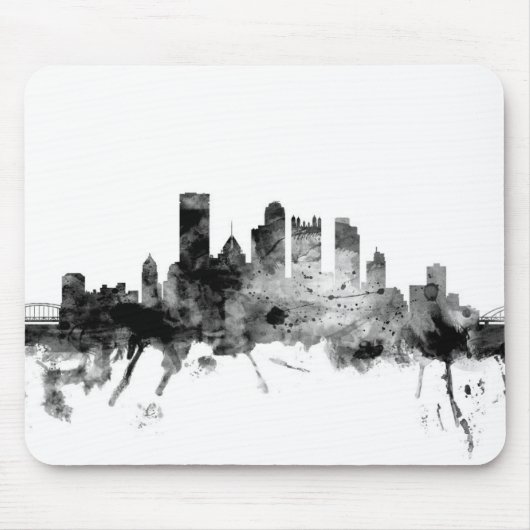 Skyline Pittsburghs Pennsylvania Mousepad (Vorne)