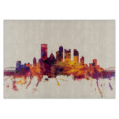 Skyline Pittsburghs Pennsylvania Schneidebrett (Vorderseite)