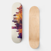 Skyline Pittsburghs Pennsylvania Skateboard (Vorderseite)