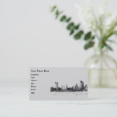 SKYLINE PITTSBURGHS PENNSYLVANIA VISITENKARTE (Stehend Vorderseite)