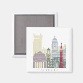 Skyline-Plakat Magnet (Vorderseite/Rückseite)