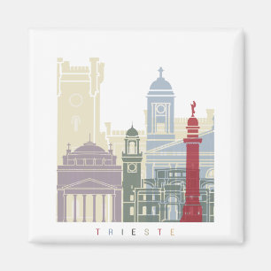 Skyline-Plakat Magnet