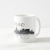 SKYLINE PORTLANDS OREGON KAFFEETASSE (VorderseiteRechts)