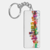 Skyline Portlands Oregon Schlüsselanhänger (Vorderseite links)