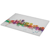 Skyline Portlands Oregon Schneidebrett (Ecke)