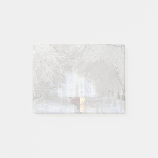 Skyline Post-it Klebezettel (Vorderseite)