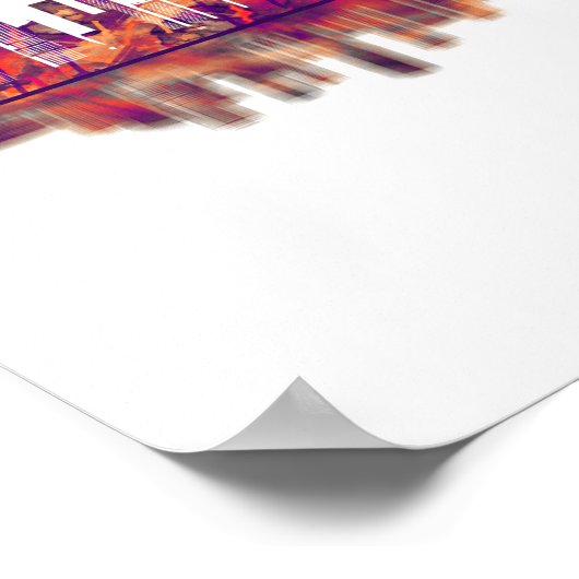 Skyline Poster (Ecke)