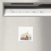 Skyline-Poster von Montreux Magnet (In Situ (Geschirrspüler))