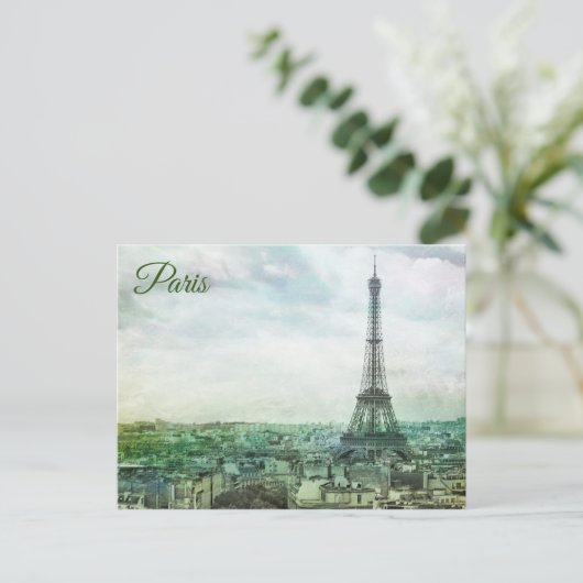 Skyline Postkarte (Stehend Vorderseite)