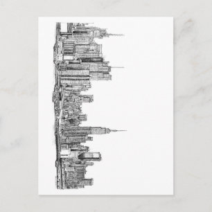 Skyline Postkarte