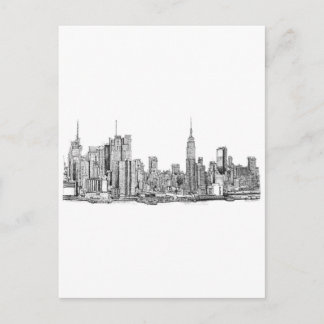 Skyline Postkarte