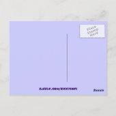 Skyline-Postkarte von Chicago Postkarte (Rückseite)