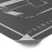 Skyline R34 Schnell & Wütend Poster (Ecke)