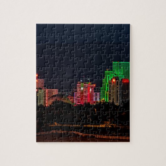 Skyline Reno Nevada Puzzle (Vertikal)