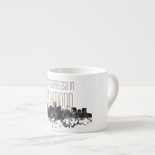 SKYLINE RICHMONDS VIRGINIA ESPRESSOTASSE (Vorderseite Rechts)