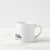 SKYLINE RICHMONDS VIRGINIA ESPRESSOTASSE (Rechts)