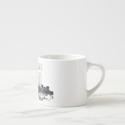 SKYLINE RICHMONDS VIRGINIA ESPRESSOTASSE (Rechts)