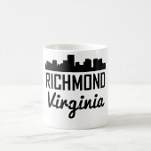 Skyline Richmonds Virginia Kaffeetasse (Mittel)