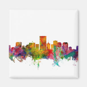Skyline Richmonds Virginia Magnet