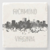 SKYLINE RICHMONDS VIRGINIA STEINUNTERSETZER (Vorderseite)