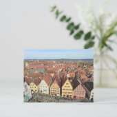 Skyline Rothenburg ob der Tauber, Deutschland Postkarte (Stehend Vorderseite)