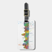 SKYLINE SAN ANTONIO TEXAS GEPÄCKANHÄNGER (Vorderseite vertikal)