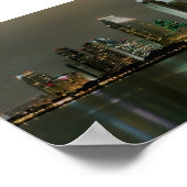 Skyline San Diego Poster (Ecke)