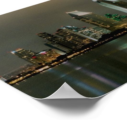 Skyline San Diego Poster (Ecke)