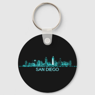 Skyline San Diego Schlüsselanhänger