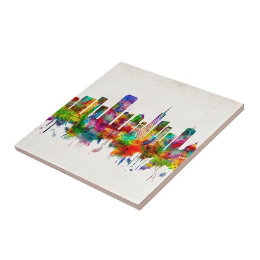 Skyline San Francisco Fliese (Seite)