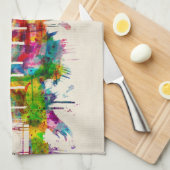 Skyline San Francisco Geschirrtuch (Viertel Falte)