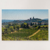 Skyline San Gimignano, Toskana, Italien Puzzle (Horizontal)