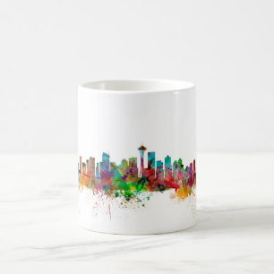 Skyline Seattles Washington Kaffeetasse