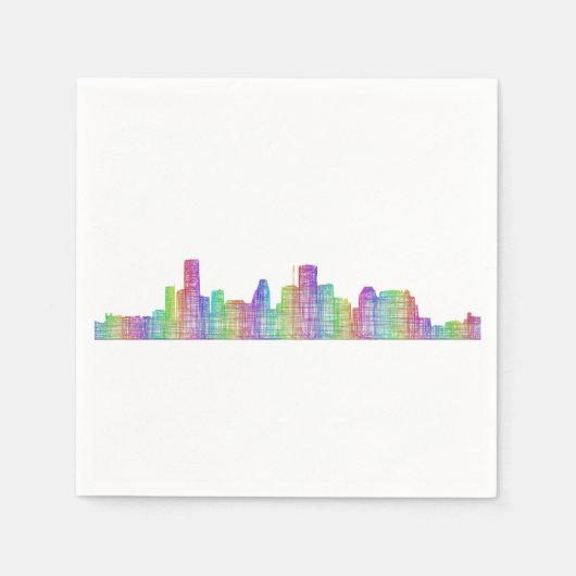 Skyline Serviette (Vorderseite)