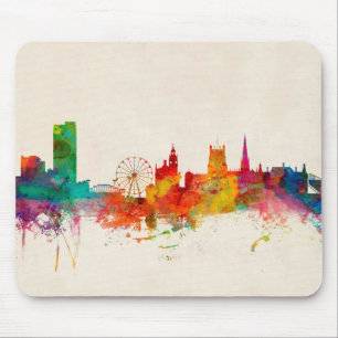 Skyline Sheffields England Mousepad