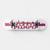 Skyline-Skateboard Miamis Florida Skateboard (Horizontal)