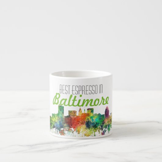 SKYLINE-SP BALTIMORES MARYLAND - ESPRESSOTASSE (Vorderseite)