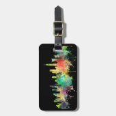 SKYLINE-SP CHICAGOS, ILLINOIS - GEPÄCKANHÄNGER (Vorderseite vertikal)