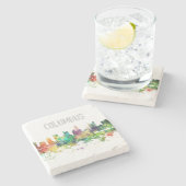 SKYLINE-SP COLUMBUS, OHIO - STEINUNTERSETZER (Seitenansicht)