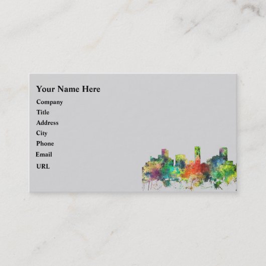 SKYLINE-SP DENVERS, COLORADO VISITENKARTE (Vorderseite)