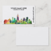 SKYLINE-SP INDIANAPOLIS, INDIANA - VISITENKARTE (Vorne/Hinten)